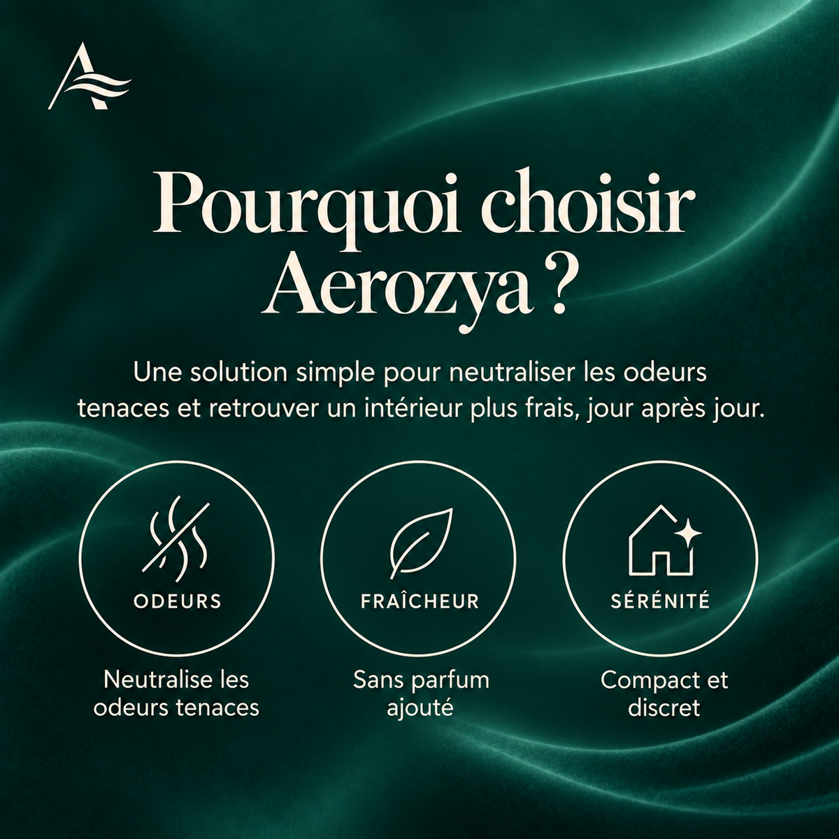Aerozya — Destructeur d'odeurs à l'ozone