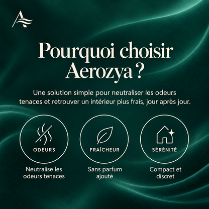 Aerozya — Destructeur d'odeurs à l'ozone