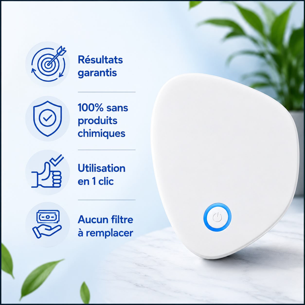 Aerozya — Purificateur d'Air Portable à l'Ozone